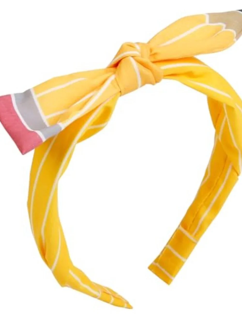Back to School Pencil Headband with Bow Hair Accessory for Women
